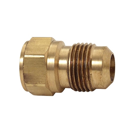 #46 1/4 Inch Flare X 3/8 Inch FIP Brass Adapter